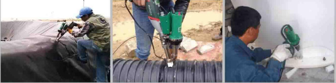 1600w Extrusion Welding Machine For Soldering Pipe And Tank