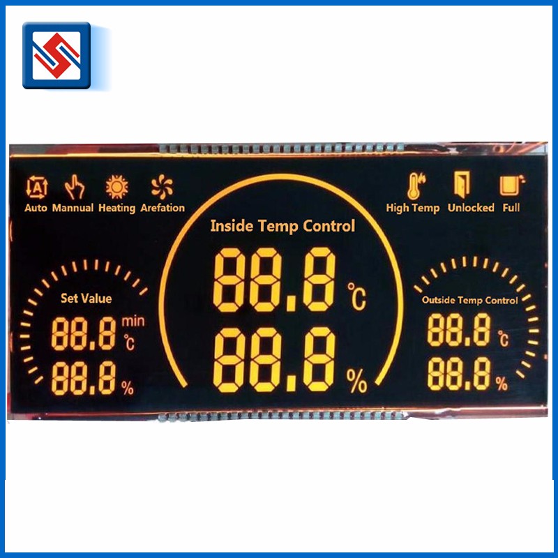 Small Size Transparent LCD Module , 128x64 Dots COG Lcd Display