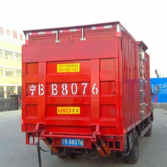 2000KG Logistics Cantilever Tail Lift JieFang Lorry Tail Gate Transport