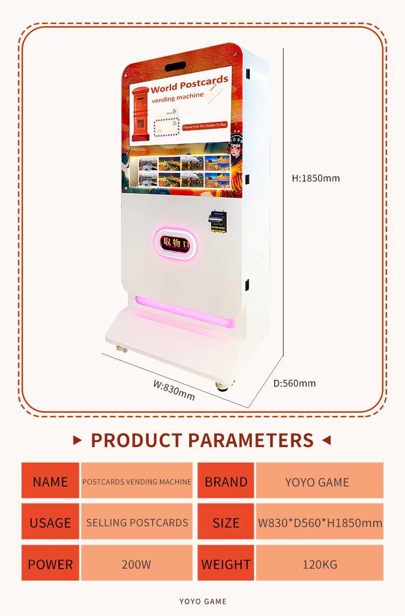 New Arrival Lucky Blind Box Gift Games Trading Card Vending Machine Blind Gift Vending