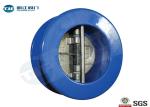 Dual Plate Check Valve , Cast Iron Wafer Type Non Return Valve PN 10