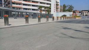 China Electro Mechanical Metal Bollard Barrier For Safeguard wholesale