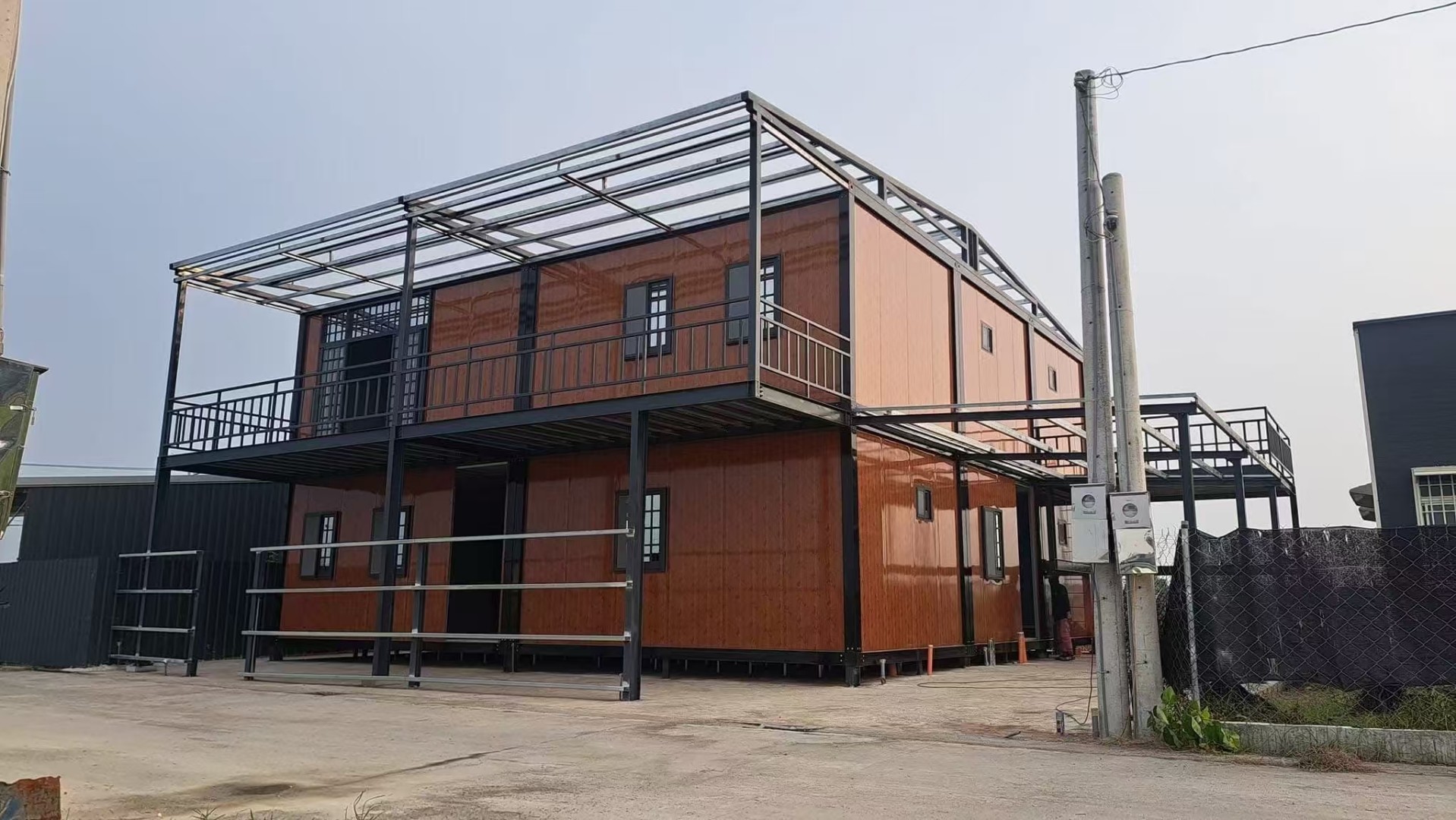 Hotel Space Capsule Container House Prefab Modular House Building With Interior Decoration
