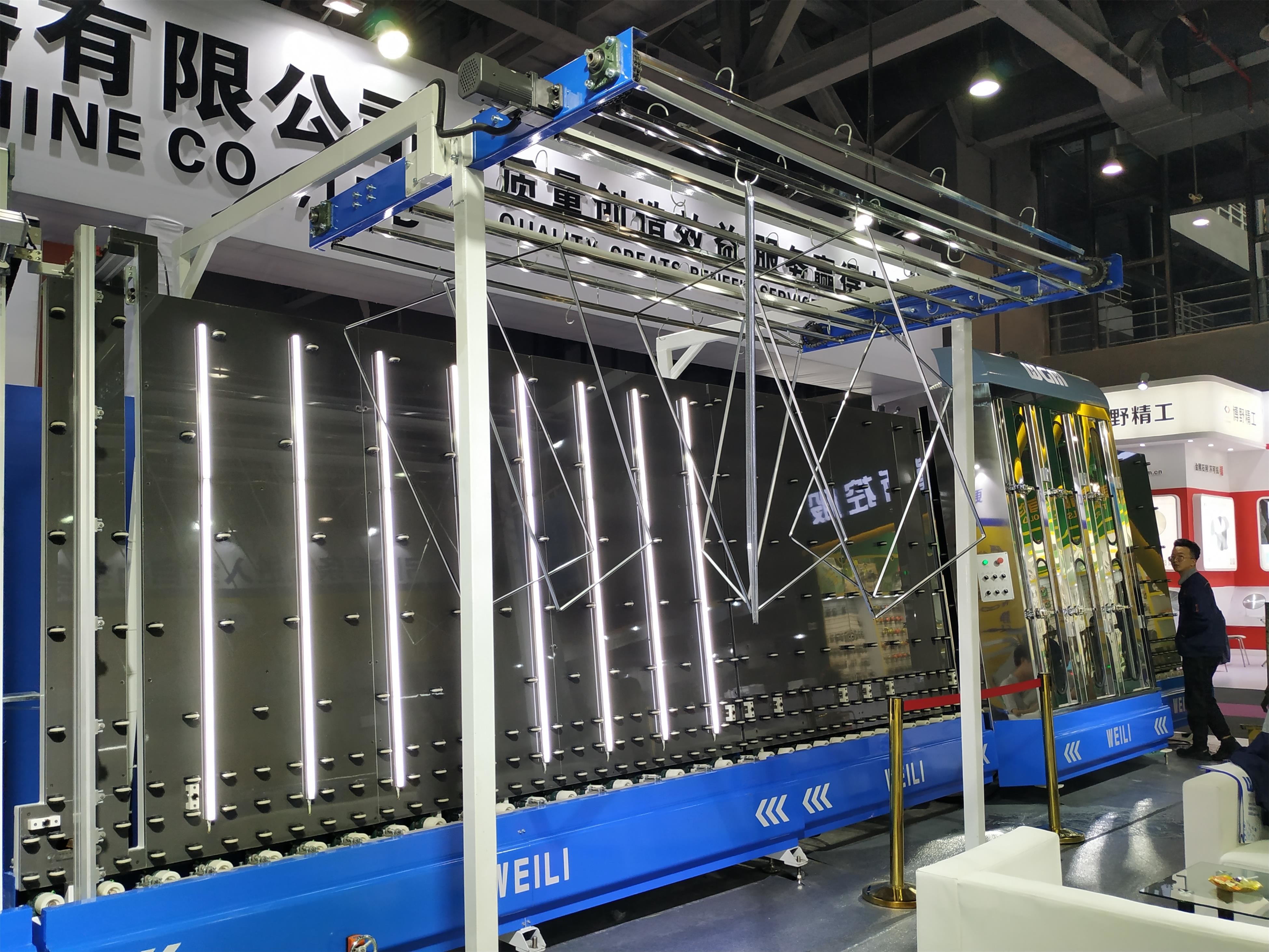 Automatic Flat Press Insulating Glass Machine High Speed Produce Smooth Running