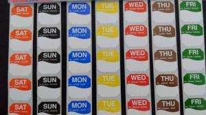 China Weekly food safety label for restaurant usage wholesale