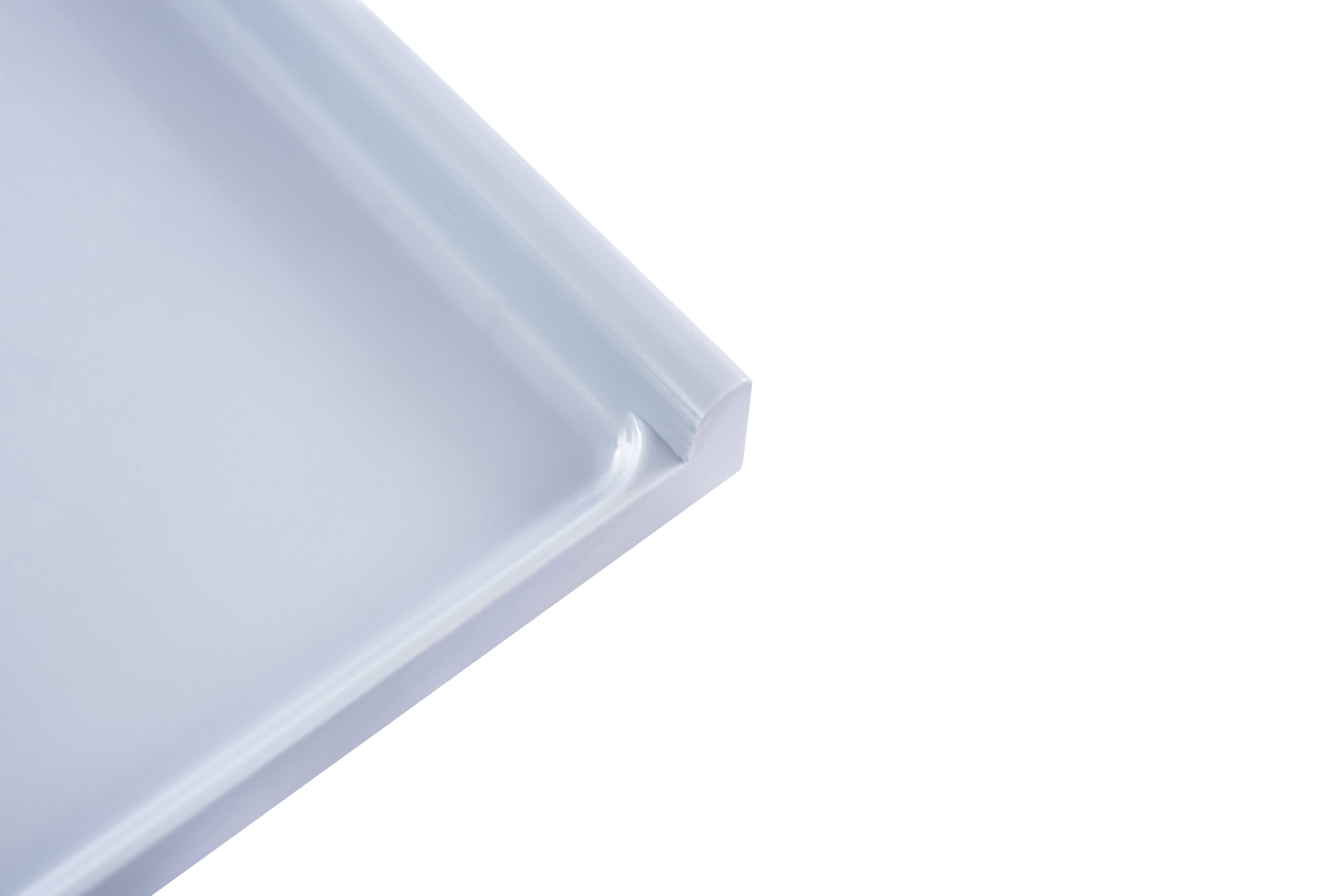 White Color Fume Hood Medical Cabinet Reagent Shelf With Best Resist Heat and Chemicals
