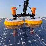 Double Head Solar Panel Cleaning Brush for Petrochemical Industry Best Cleaning