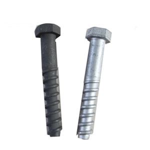 China Hex And Square Railway Screw Spikes &amp; Sleeper Screws with DIN Standard wholesale