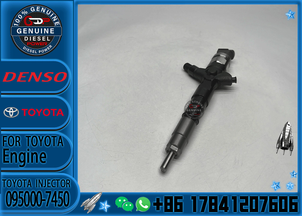 diesel fuel Injector Nozzle 095000-7440 095000-7450 For Toyota Hilux 1KD 2KD-FTV 0950007440 0950007450