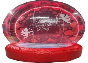China UV Proof Advertising Christmas 2.5m Inflatable Snow Globe Ball wholesale