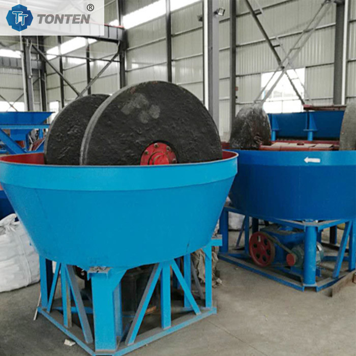 Gold Mineral Gold Grinding Machine Wet Stone Wheel Grinding Machine