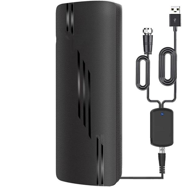 Film Size 300*330mm Indoor 50 Miles Amplified HD TV Antenna with Coax Cable