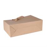Practical Kraft Paper Shopping Bags , Brown Kraft Paper Bags For Any Celebratory