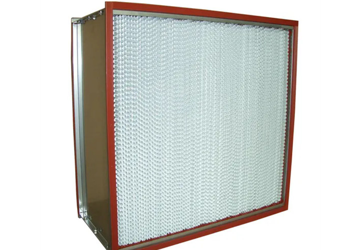 Hepa Filter 99.995% 0.3um HEPA Air Filter with AB Glue Seal and High Temp Resistance