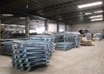 Moveable Foldable Wire Container , Steel Wire Cage With Galvanized Surface