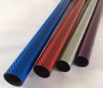 High Modulus Carbon Fiber Equipment Multi-Color Kevlar Aramid Carbon Fiber Tube