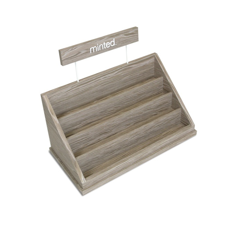 Countertop Essential Oil Display Rack Bamboo Wooden Essential Oil Display Stands Boutique