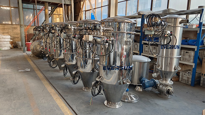 Intelligent vacuum negative pressure stainless steel powder conveyor