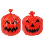 Party Outdoor Twist Ties Decorations Leaf Halloween Trash Bags For Yard Lawn