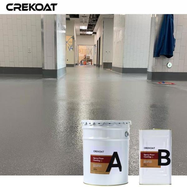 VOC Compliance Epoxy Flooring Coating For Factory Commercial And Residential