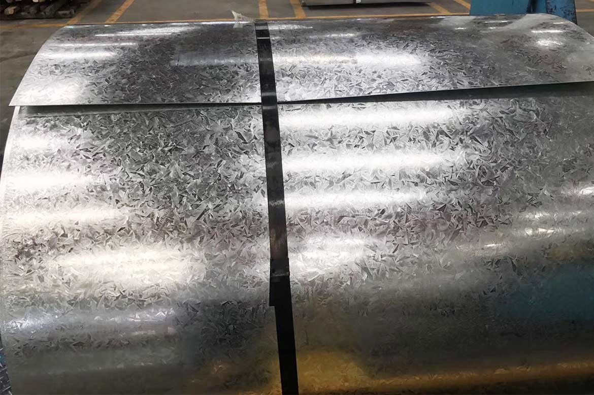 China supplier large spangle galvanized steel coil with high quality and competitive price 