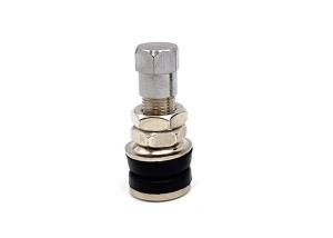 China VAMD161 Clamp In Tire Valve Metal Cap 0.453'' Rim Hole For Motorcycle wholesale