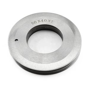 China 80X40X1mm HSS Industrial Round Knife Blade For Cutting Leather wholesale