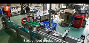China Custom Bagged Pet Food Packaging Machine Filling Conveying System wholesale