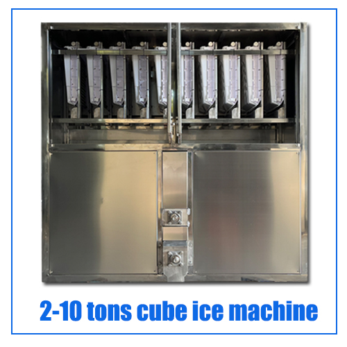 Emerson Compressor ICEMA Automatic 1ton Ice Cube Making Machine for Ice Production