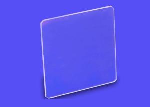 China Clear Tempered Borosilicate Float Glass Chemical Resistance Square / Round Shaped wholesale