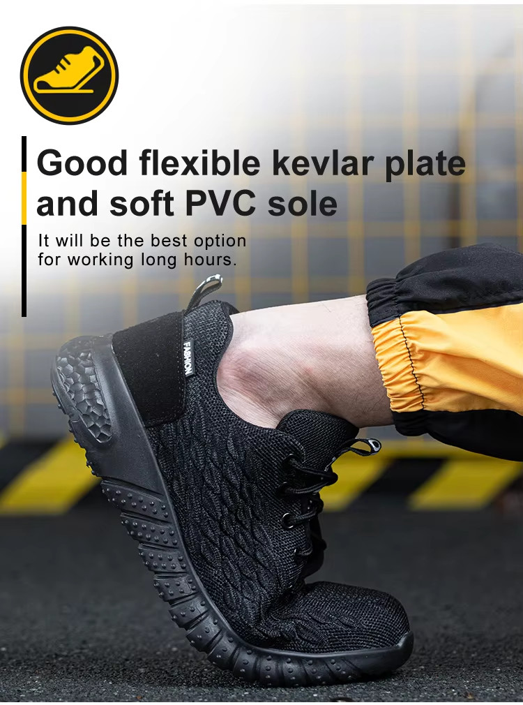 Lightweight SBP Safety Shoes Comfortable Fashion Sport Shoes Grey