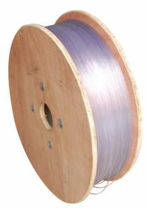 China 3.0mm 1.3mm PVC Plastic Single Loop Filament Spool wholesale