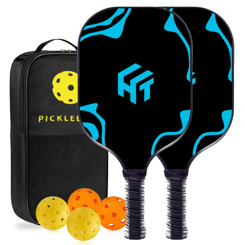 Professional Pickleball Racket with Glass Fiber Friction Surface and Customizable Design