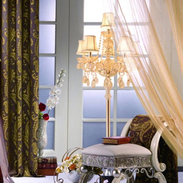 European floor lamps living room bedroom study wedding luxury crystal Floor lamp