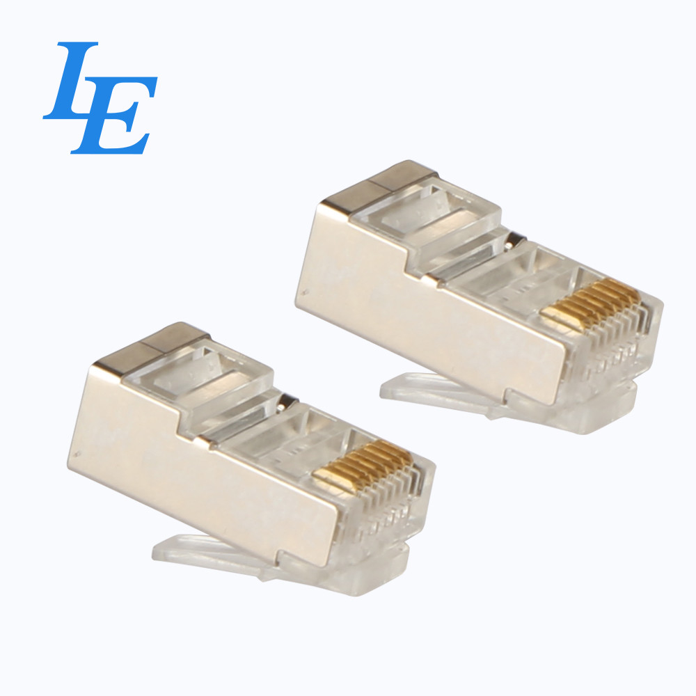 8p8c Rj45 Connector Cat5e 3U Modular Plug