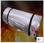 Electric Vehicle Fire Blanket Fire Retardant Silicone Cloth Glass Fiber Cloth