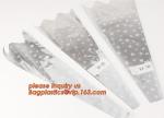 Home decoration professional supply flower bouquets sleeves,plastic flower bag