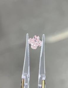China diamonds man made LV lily cut Pink Diamonds four-leaf clover diamond clarity VVS-VS wholesale