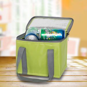 China Foldable Square Aluminum Foil Insulated Lunch Cooler Bags wholesale