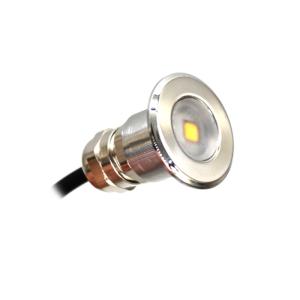 China Outdoor Yard RGB 1W Stainless Steel Deck Lights wholesale