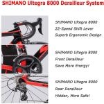 CE/ISO Phantom 3.0 Bike , 78mm Wheels Carbon Frame Racing Bike