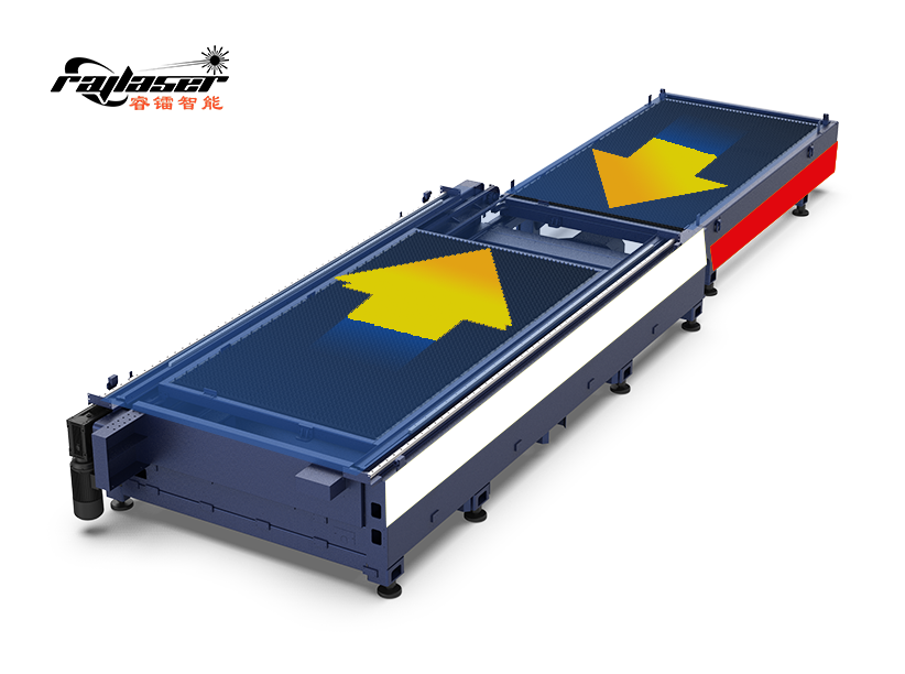 MAX Raycus 3000w Laser Cutting Machine 6kw with Full Enclosed Cover