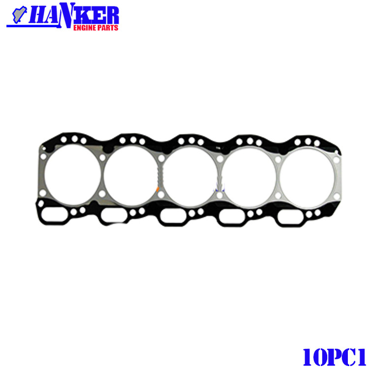 Excavator 10PC1 Cylinder Head Gasket Set For Isuzu 1-11141-140-0 1111411400