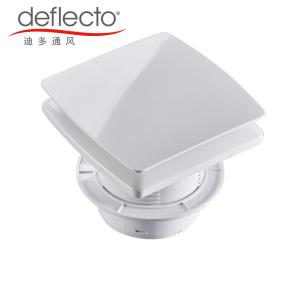 China White Small Bathroom Ventilation Fan 100MM 4 Inch Exhaust Fan With Sensor wholesale