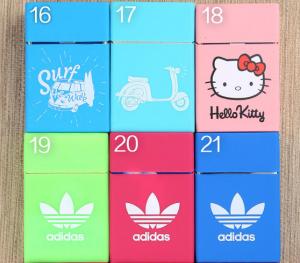 China Cute Silicone Rubber Personalised Cigarette Case Custom Logo For Cigar wholesale