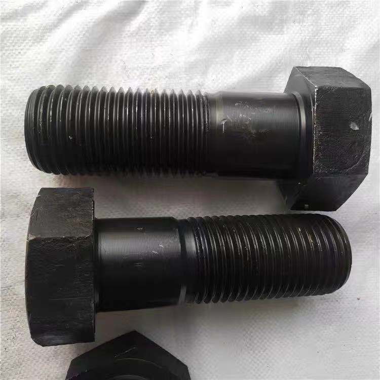 High Strength Carbon Steel Hex Bolt DIN931 DIN933 8.8 10.9 12.9 Grade with Black Finish