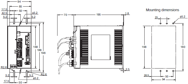 R88M-G7K515T-Z OMRON Industrial Motion Servo Motor close Loop Control