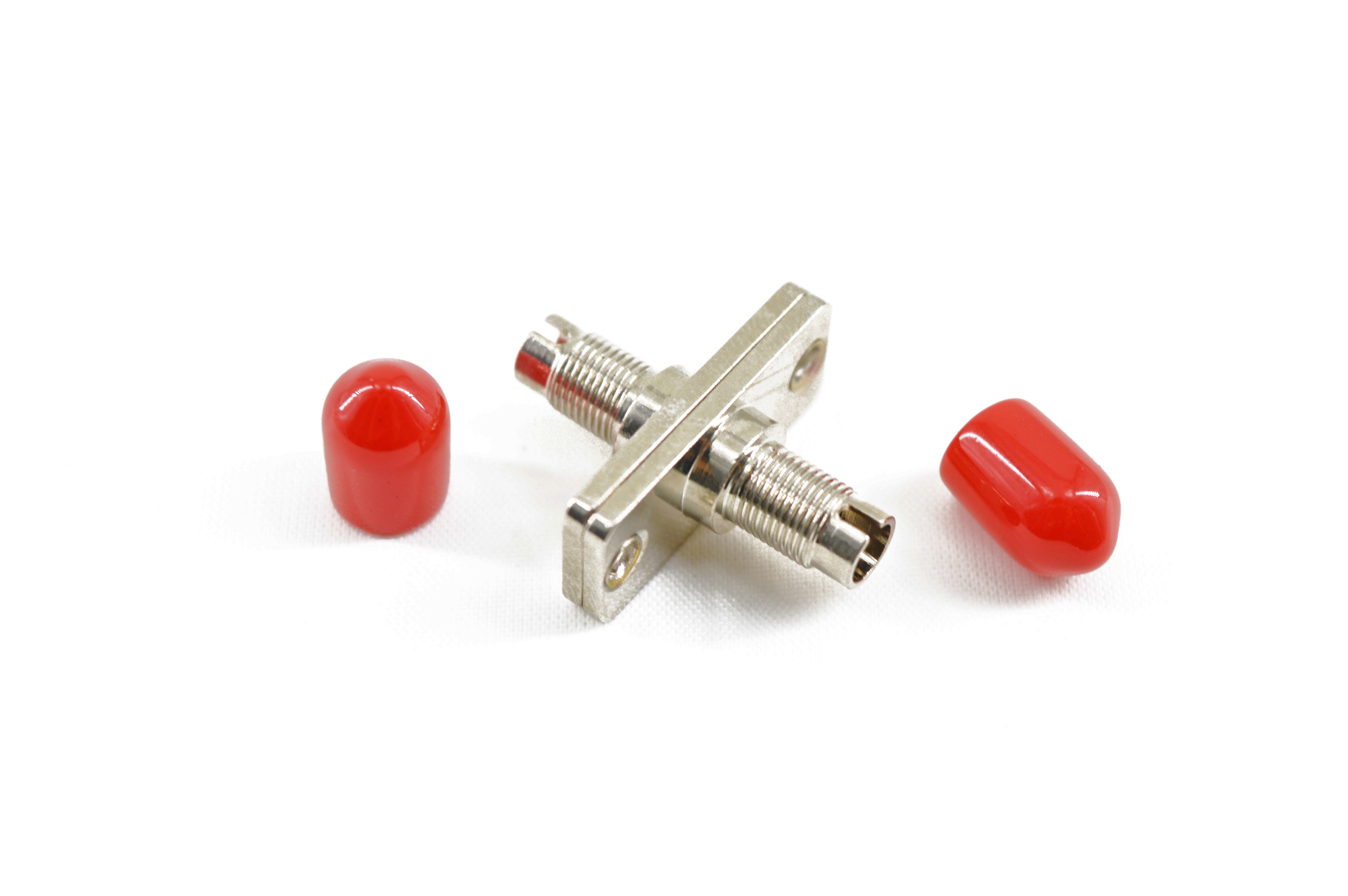 Fiber optic DIN adapter, DIN to DIN Fiber Optic Singlemode/ Multimode Adaptor