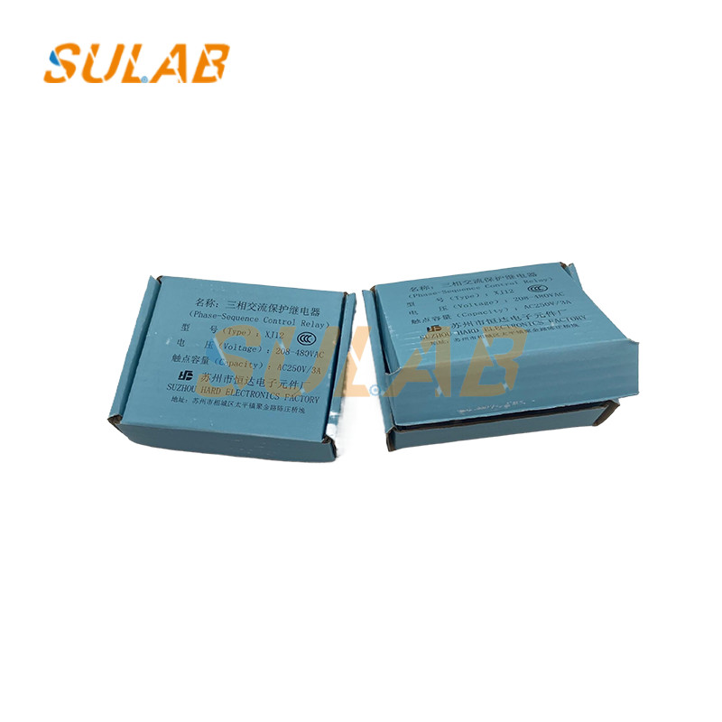 Original Elevator Spare Parts Sequence Three-Phase AC Protection Relay HD XJ12