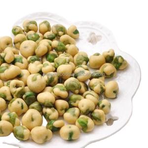 China OU KOSHER Certified Dried Peas Snack Wasabi Flavored Peas Roasted Crisp wholesale